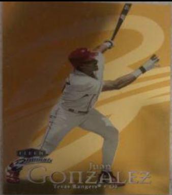 Juan Gonzalez [Gold] #44G