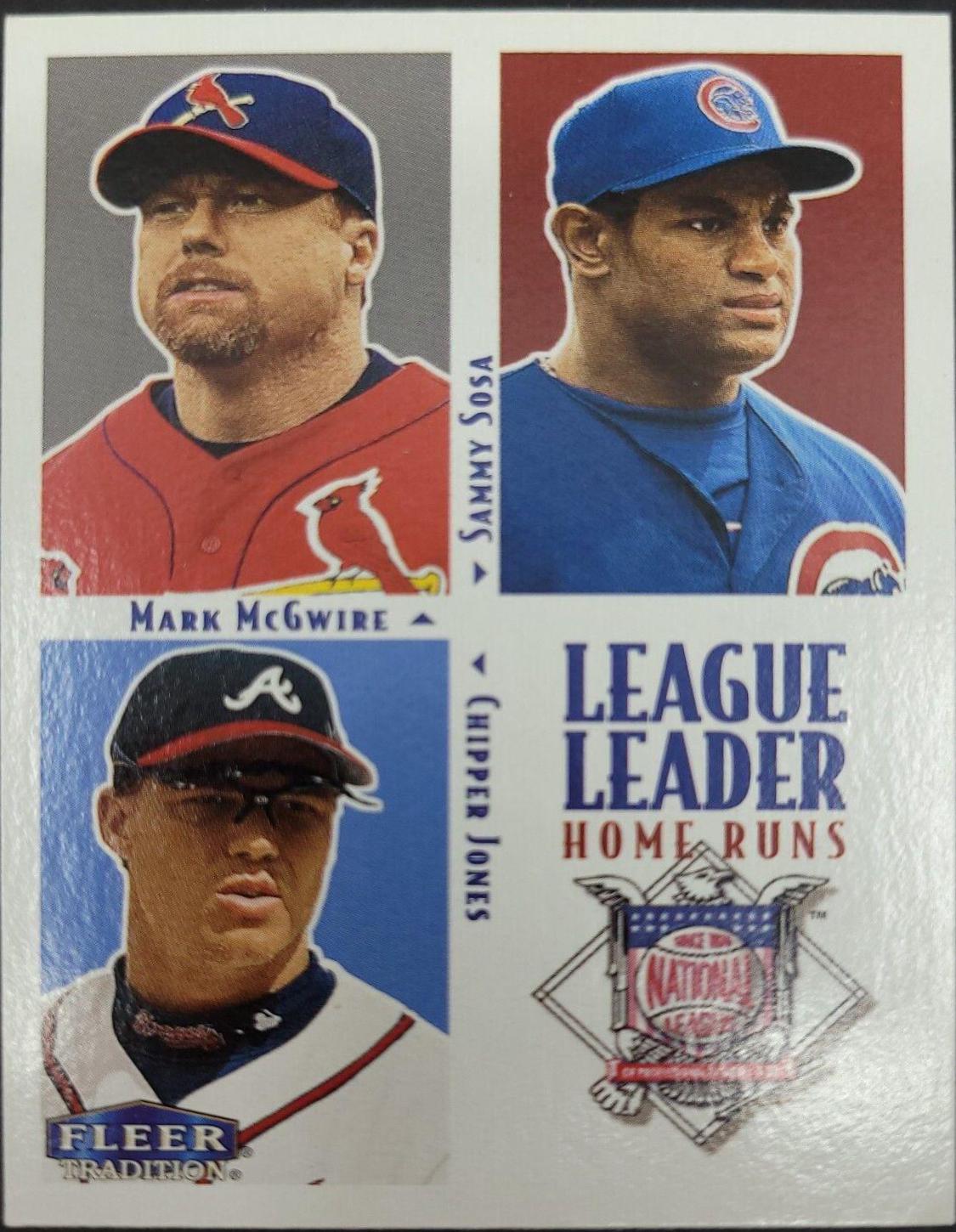 League Leaders [McGwire, Sosa, Jones] #2