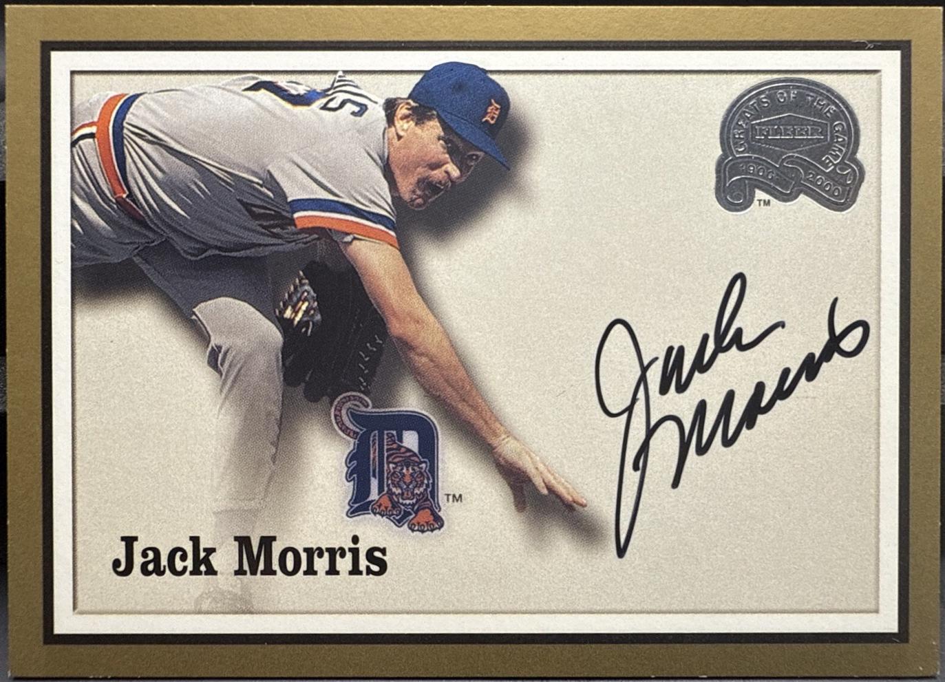 Jack Morris [Autographed]