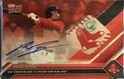 Rafael Devers [Autograph Relics Red] #236D