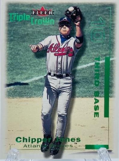 Chipper Jones [Royal Green] #41