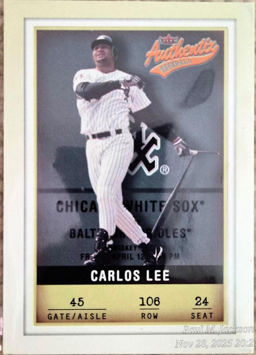 Carlos Lee #106
