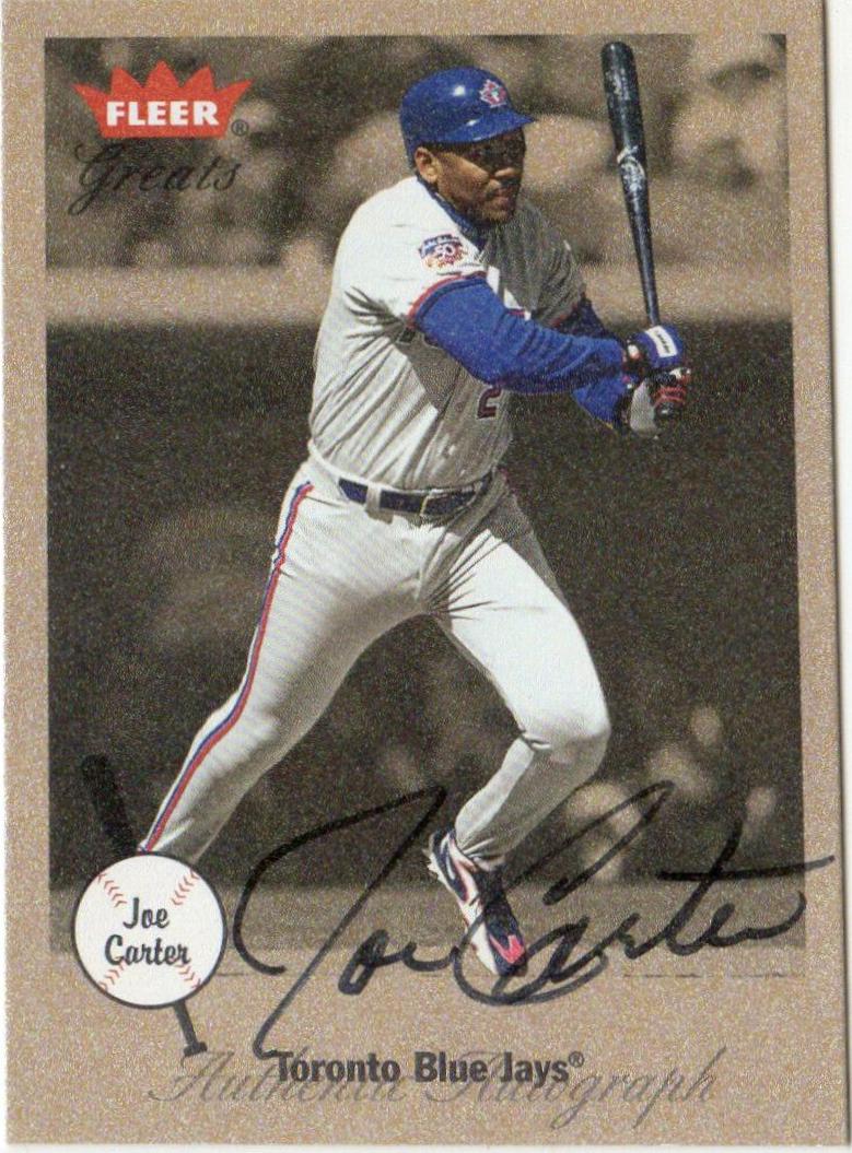 Joe Carter [Autograph]