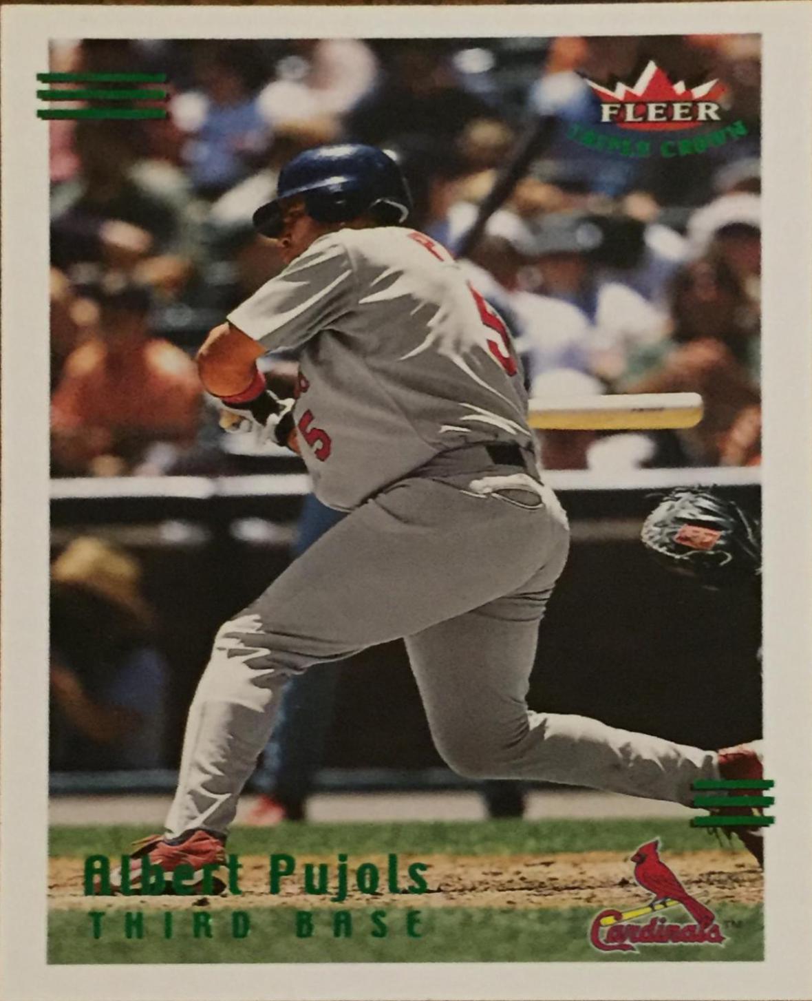 Albert Pujols [Emerald Green] /329 #186