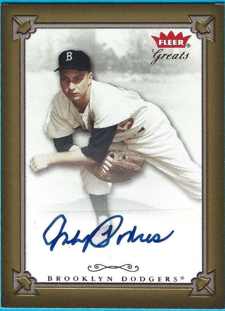 Johnny Podres #GBA-JP2