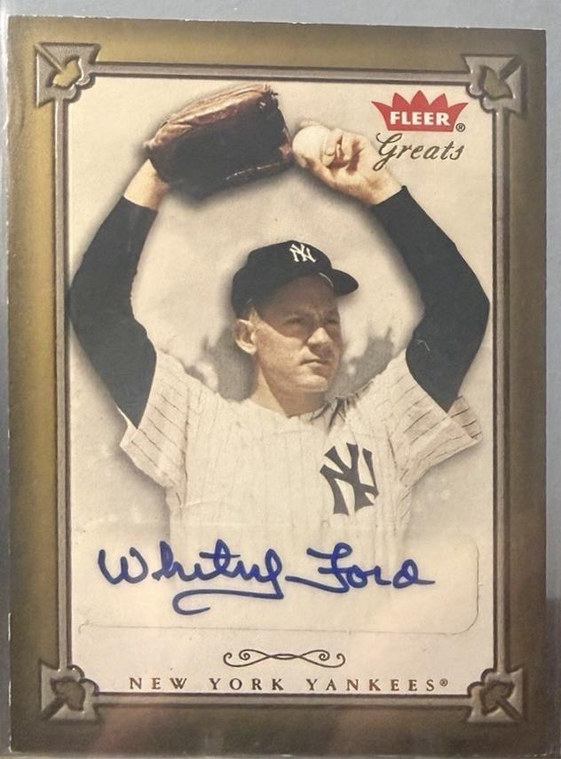Whitey Ford #GBA-WF
