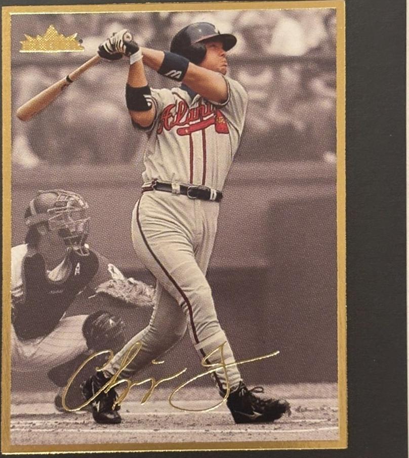 Chipper Jones [Gold] #8