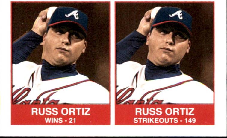 Javy Lopez / Gary Sheffield / Russ Ortiz #13