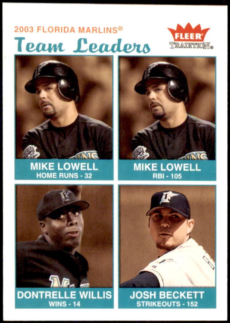 Mike Lowell / Dontrelle Willis / Josh Beckett #22