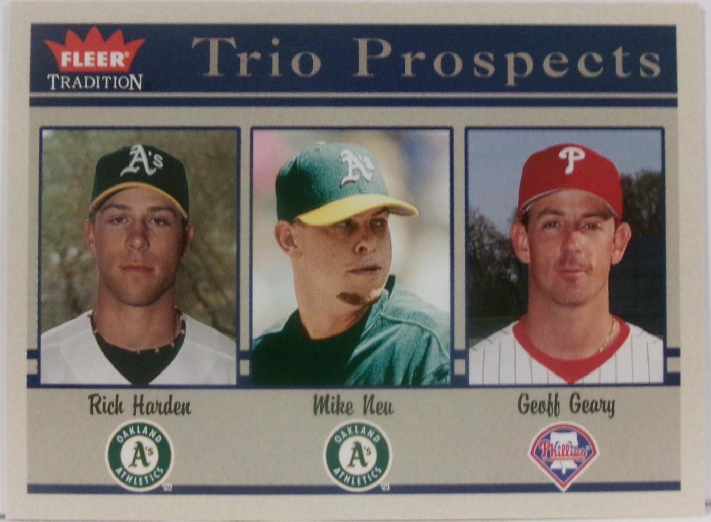 Rich Harden / Mike Neu / Geoff Geary #491