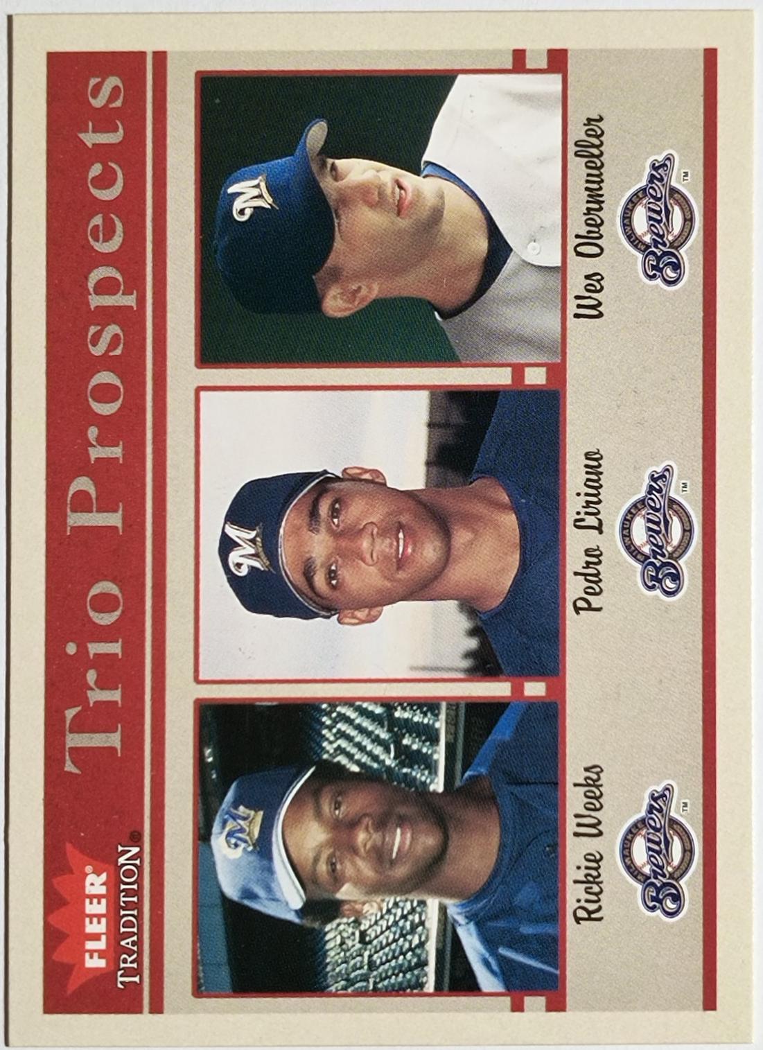 Rickie Weeks / Pedro Liriano / Wes Obermueller #486