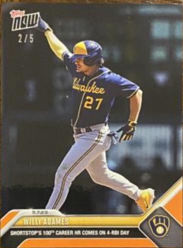 Willy Adames [Orange] #250