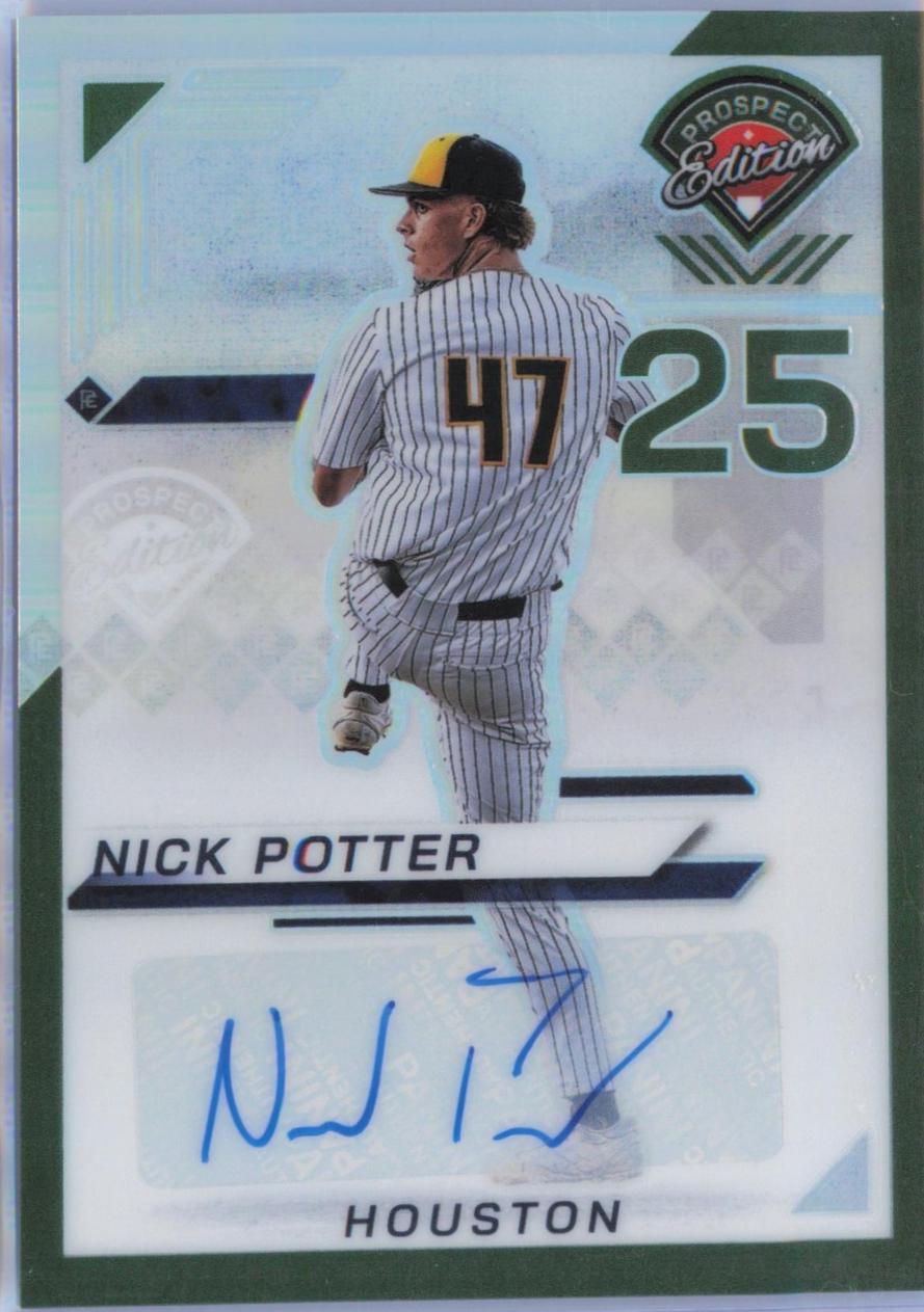 Nick Potter [Green Holo Ticket Signature] #54