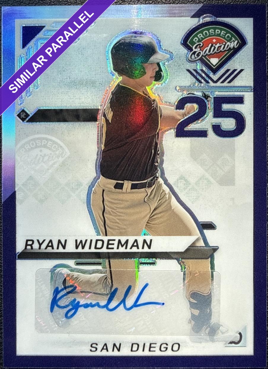 Ryan Wideman [Purple Holo Ticket] #5
