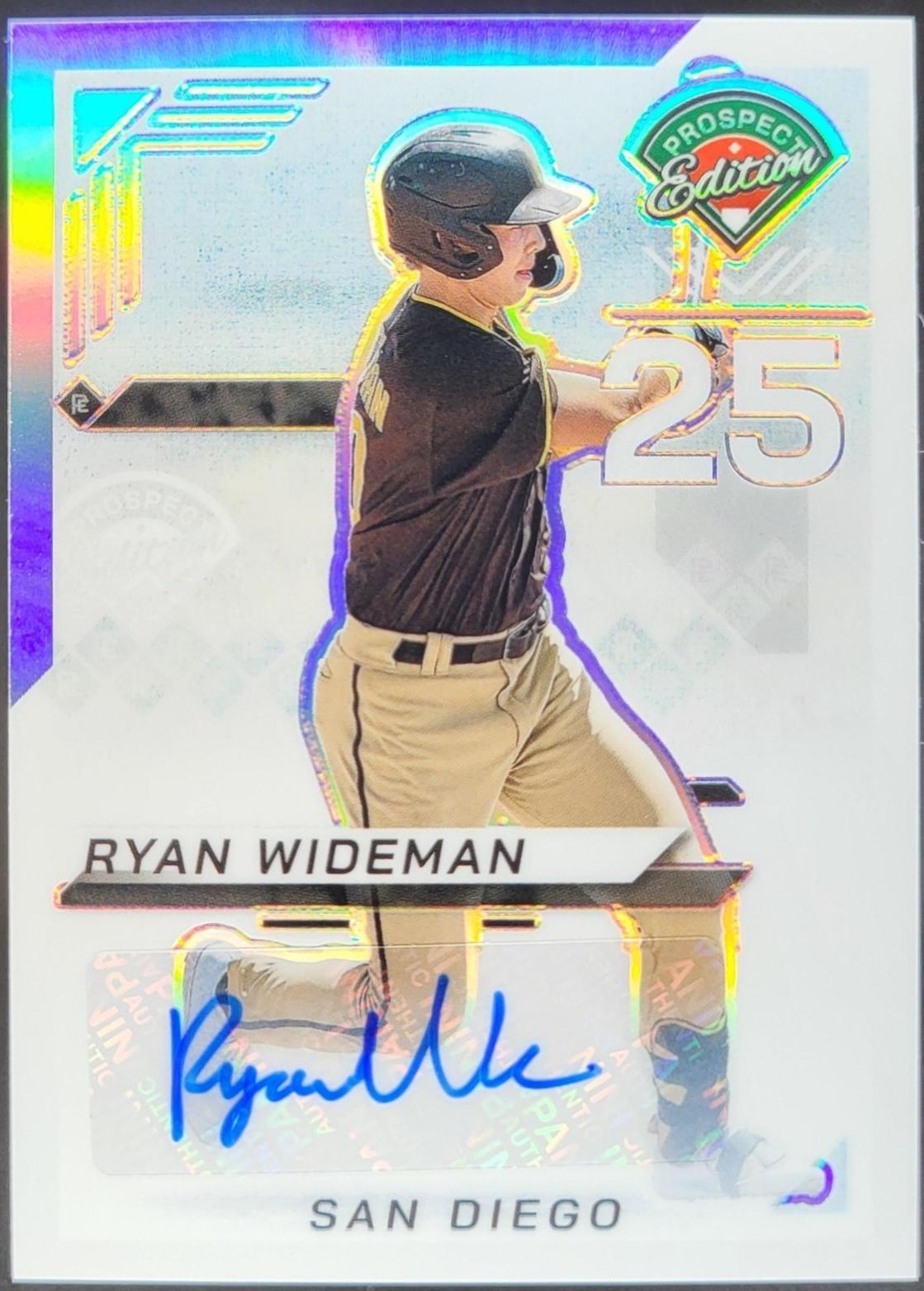 Ryan Wideman [Silver Holo Ticket Signature] #5