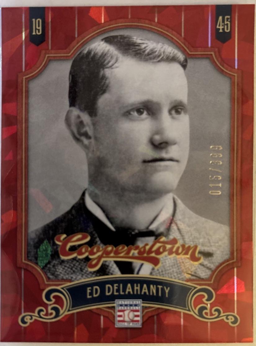 Ed Delahanty [Crystal Collection Red] #26