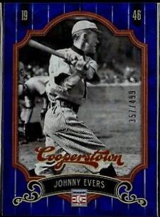 Johnny Evers [Crystal Collection Blue] #34