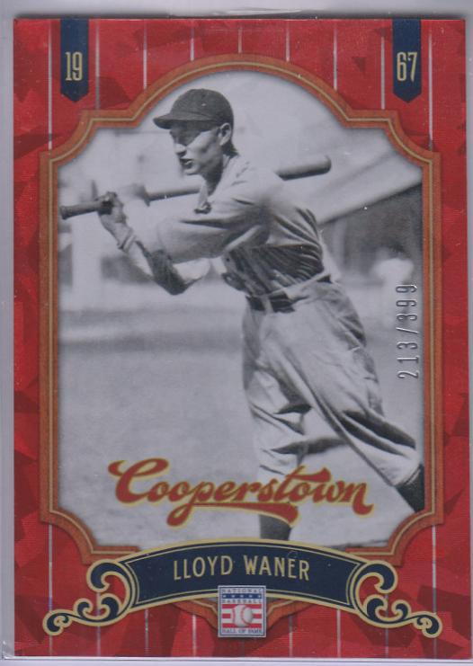 Lloyd Waner [Crystal Collection Red] #53
