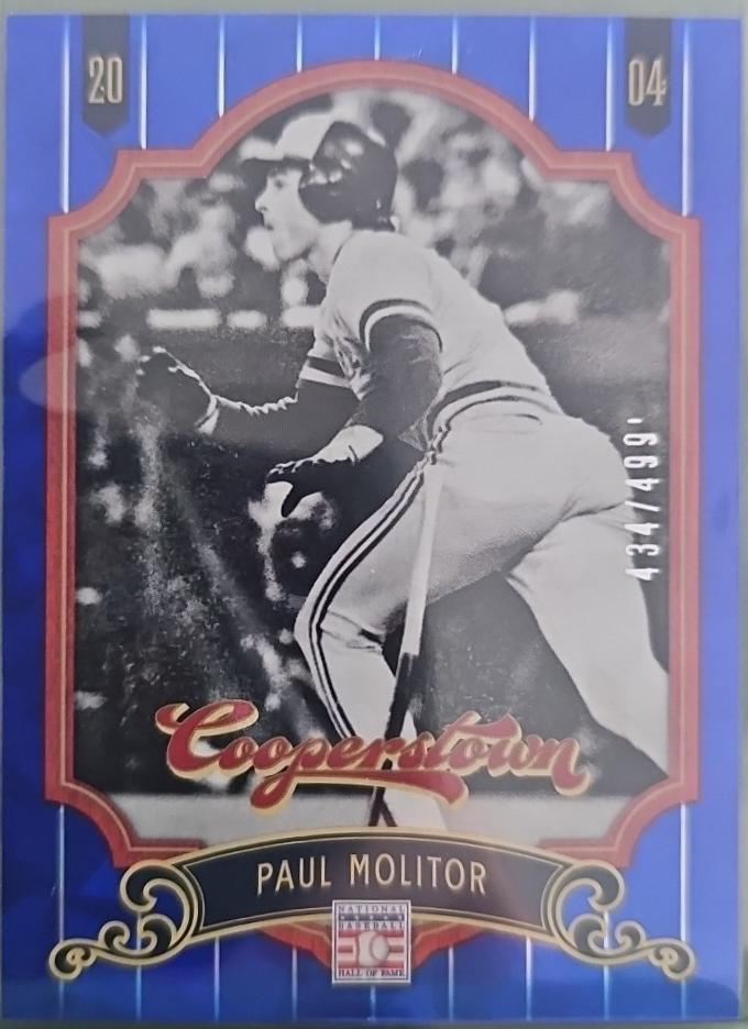 Paul Molitor [Crystal Collection Blue] #19