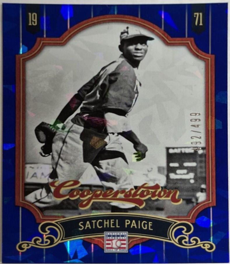 Satchel Paige [Crystal Collection Blue] #75