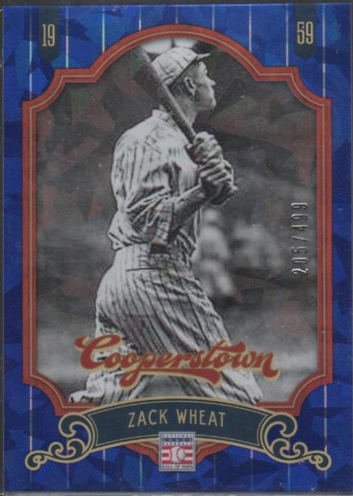 Zack Wheat [Crystal Collection Blue] #65