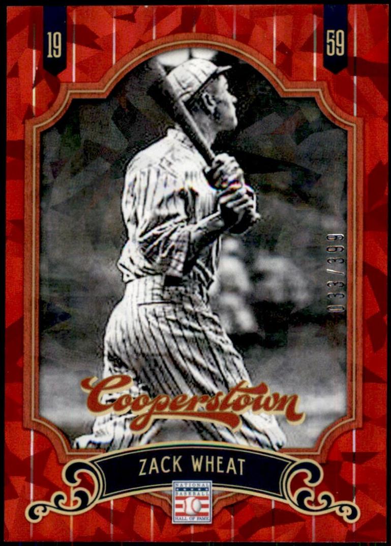 Zack Wheat [Crystal Collection Red] #65