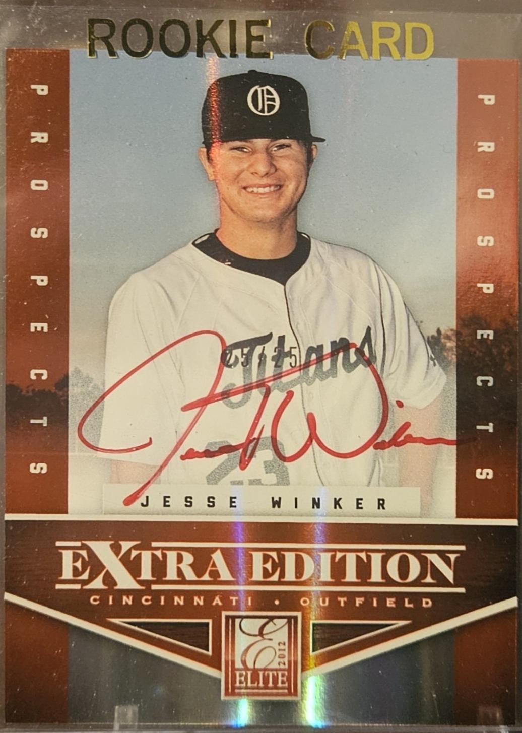 Jesse Winker [Autograph Red Ink] #128