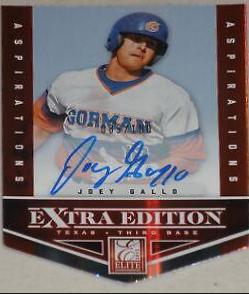 Joey Gallo [Aspirations Die Cut Autograph] #131