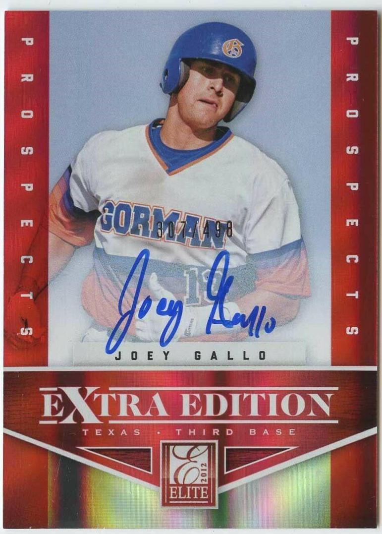 Joey Gallo [Autograph] #131