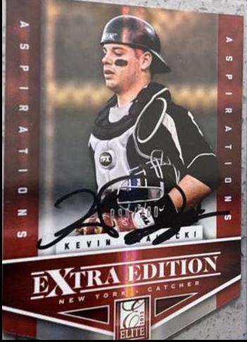 Kevin Plawecki [Status Die Cut Gold Autograph] #119