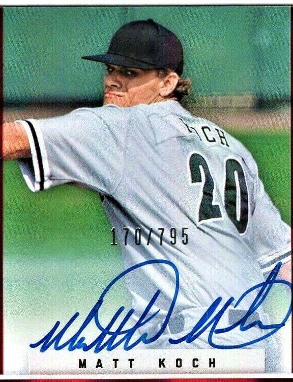 Matt Koch [Autograph] #164
