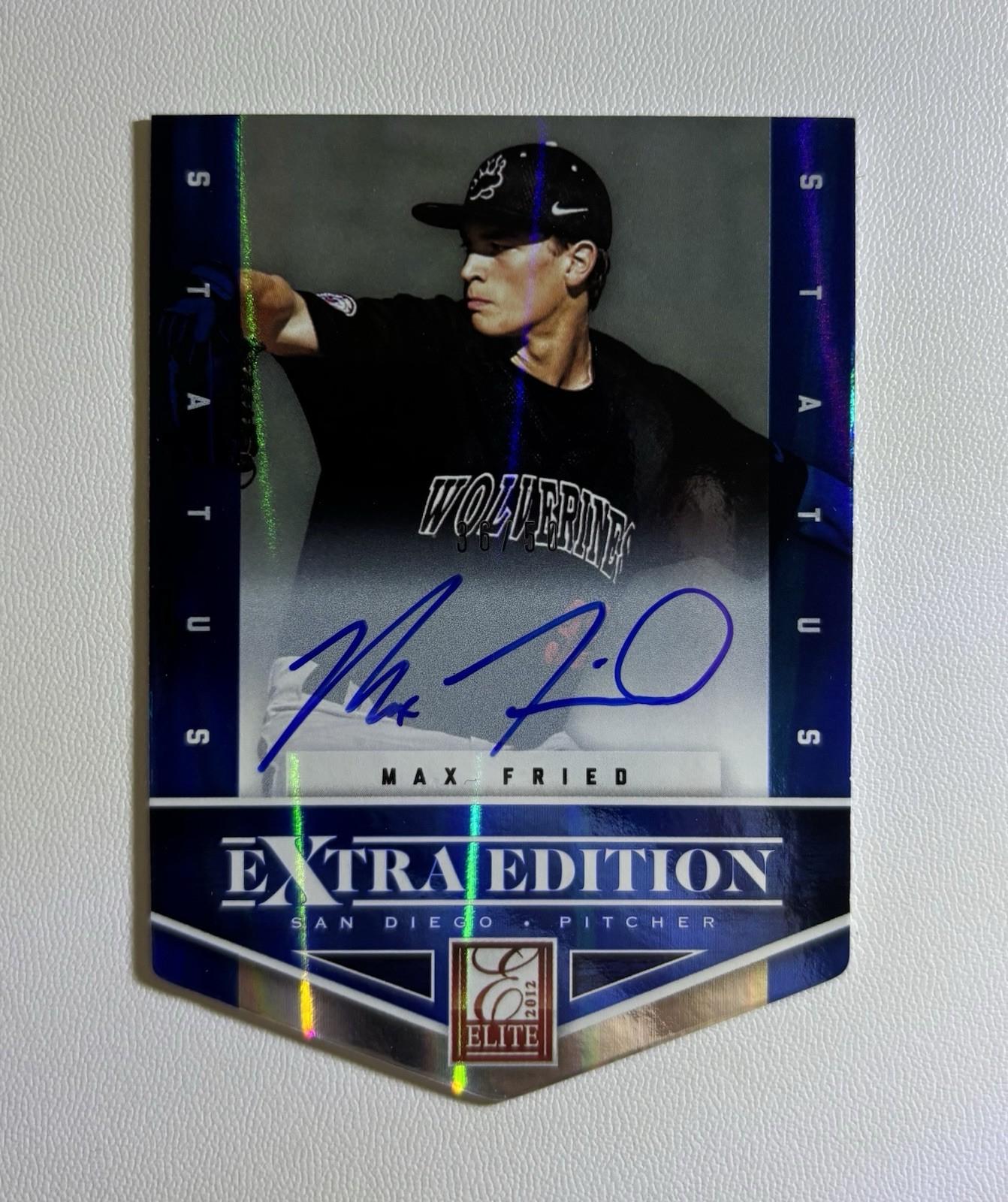 Max Fried [Blue Autograph] #106