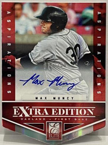 Max Muncy [Aspirations Die Cut Autograph] #167