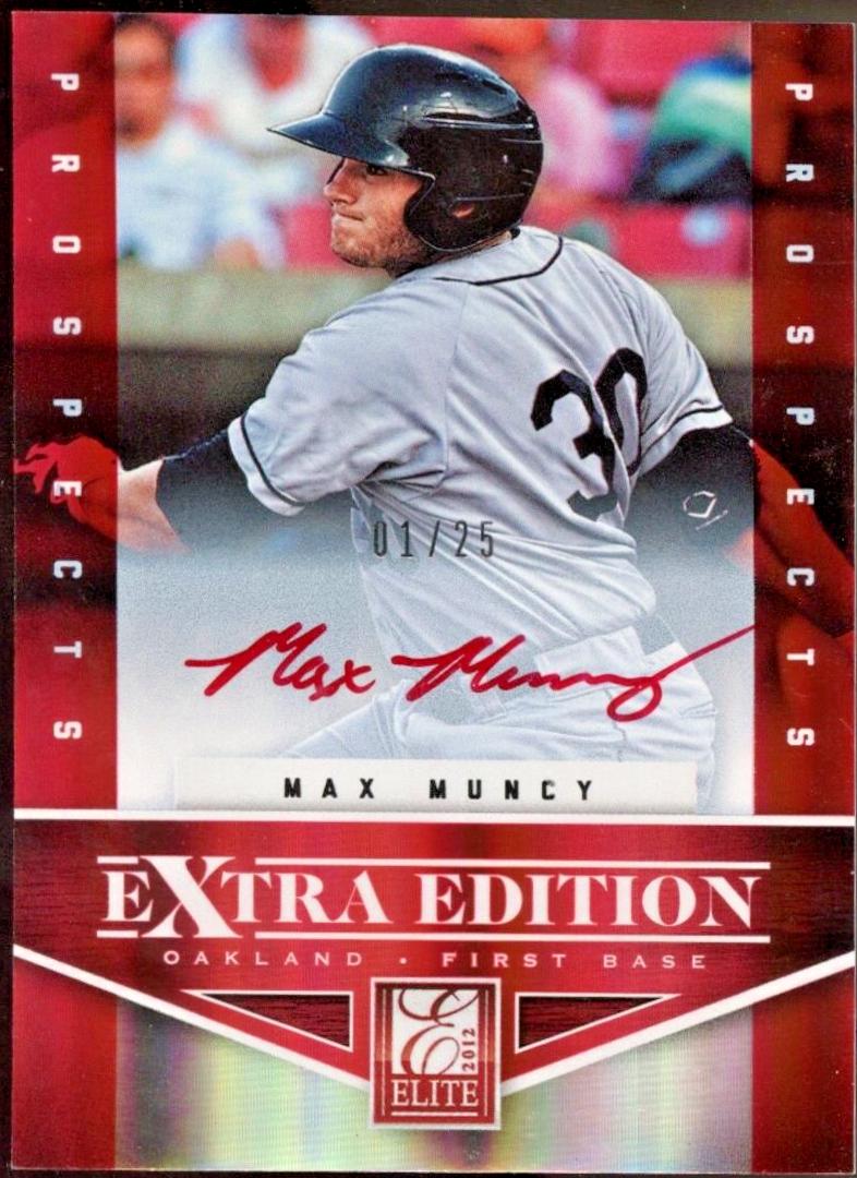 Max Muncy [Autograph Red Ink] #167