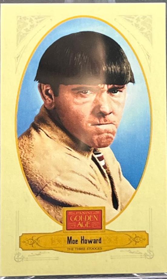 Moe Howard [Mini Broadleaf Brown Ink] #54
