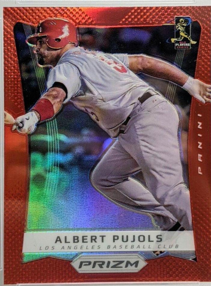 Albert Pujols [Red Prizm] #8