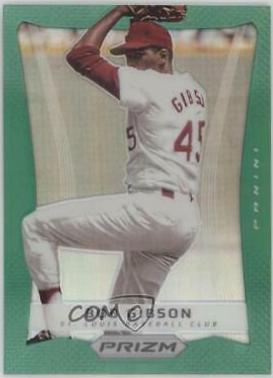 Bob Gibson [Green Prizm] #137