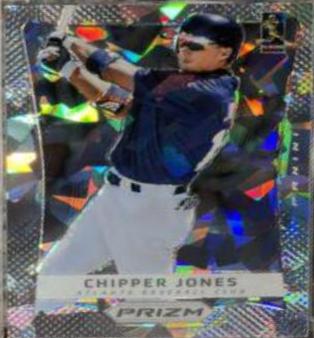 Chipper Jones [Cracked Ice] #100