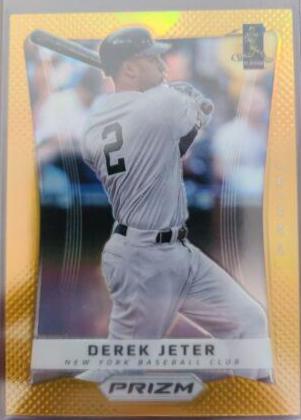 Derek Jeter [Gold Prizm] #22
