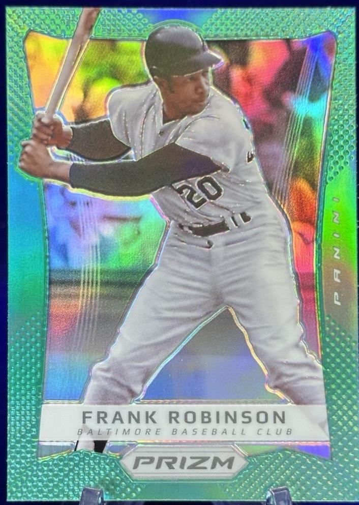 Frank Robinson [Green Prizm] #136