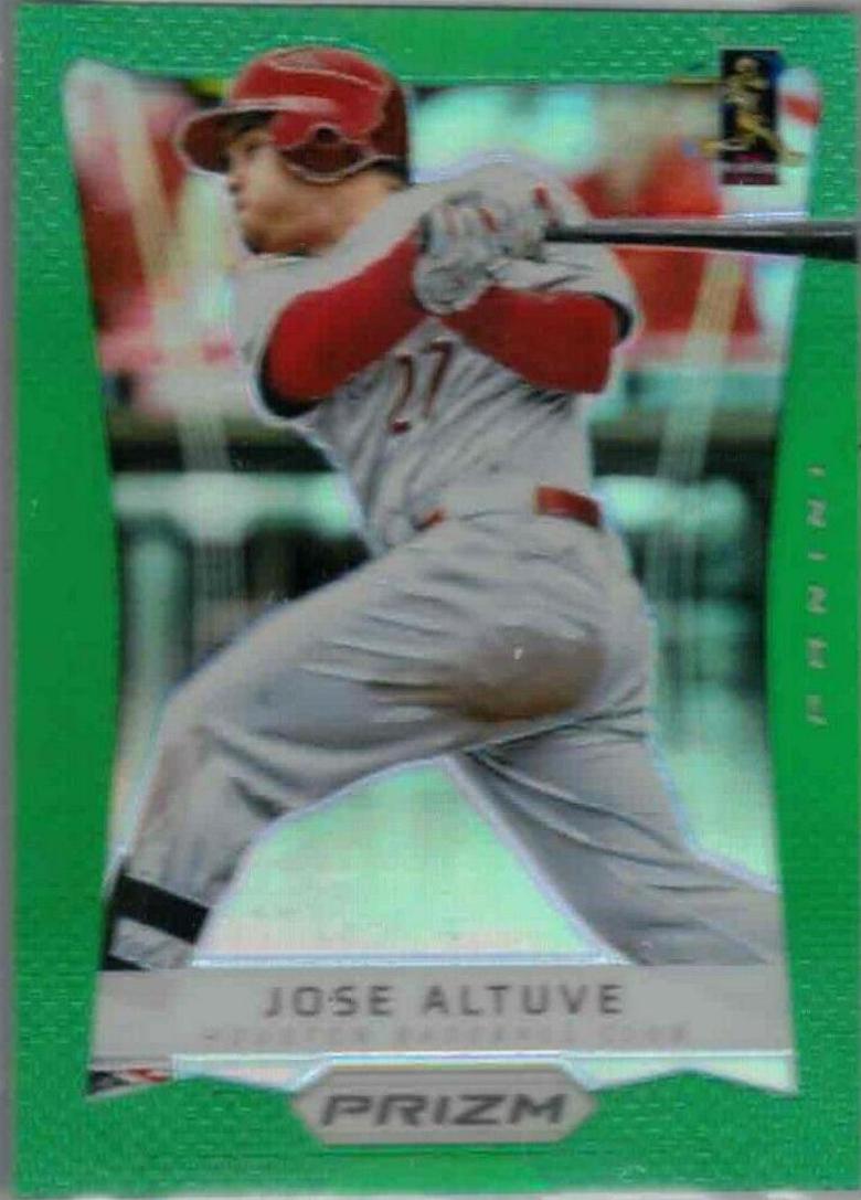 Jose Altuve [Green Prizm] #55