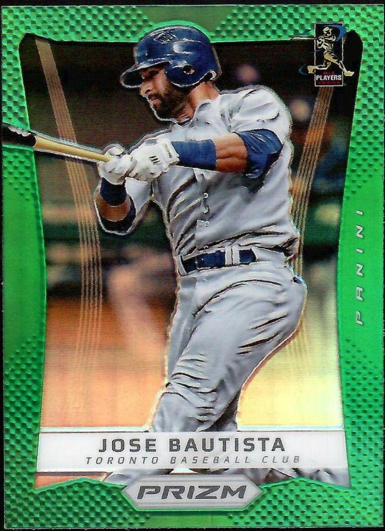 Jose Bautista [Green Prizm] #16