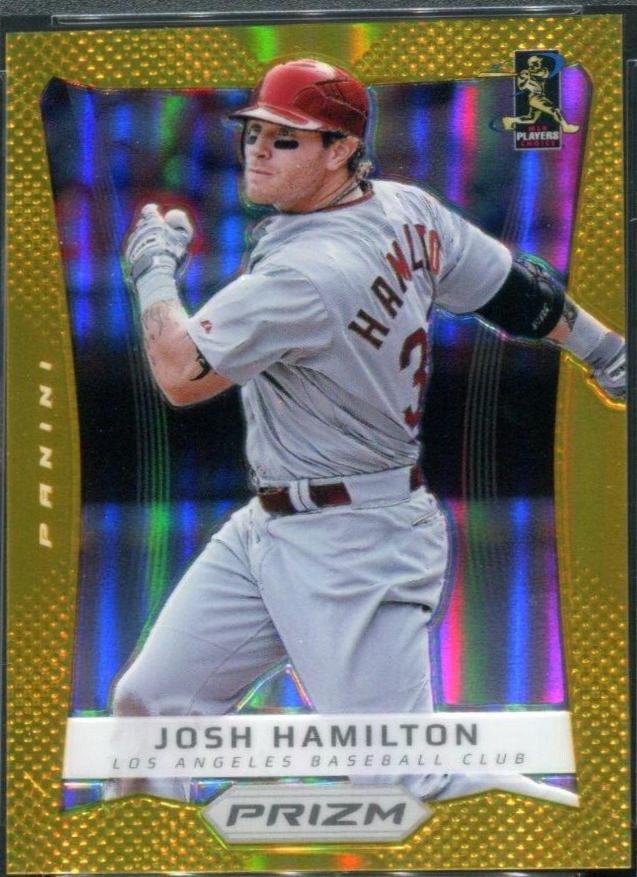 Josh Hamilton [Gold Prizm] #48