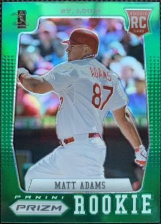 Matt Adams [Green Prizm] #186