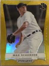 Max Scherzer [Gold Prizm] #80