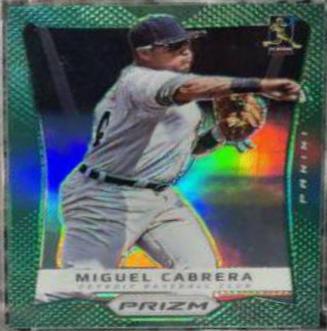 Miguel Cabrera [Green Prizm] #24