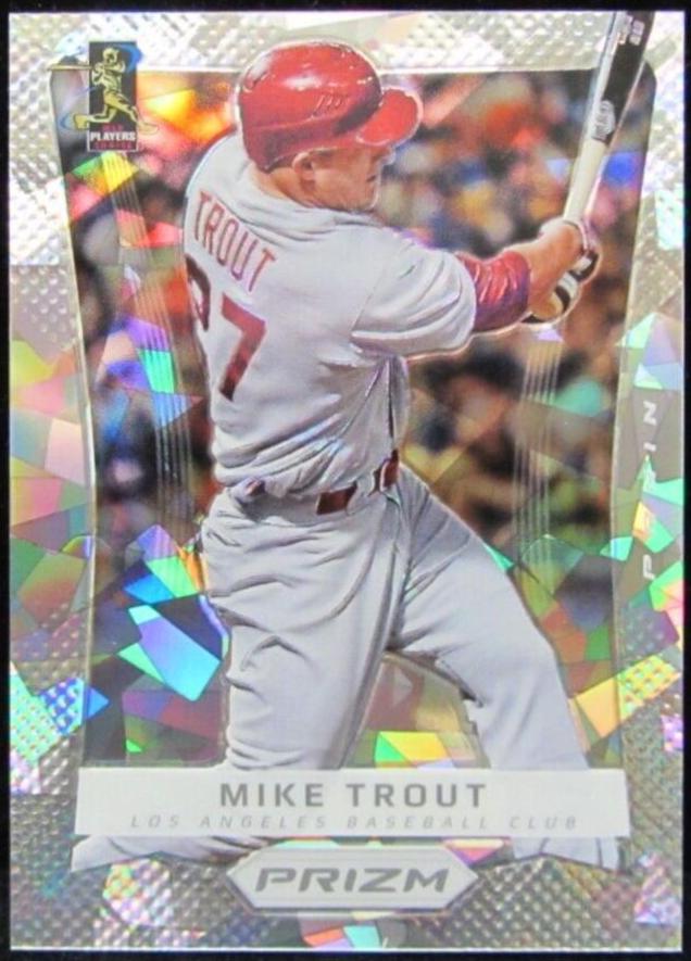 Mike Trout [2013 National VIP Cracked Ice] #50