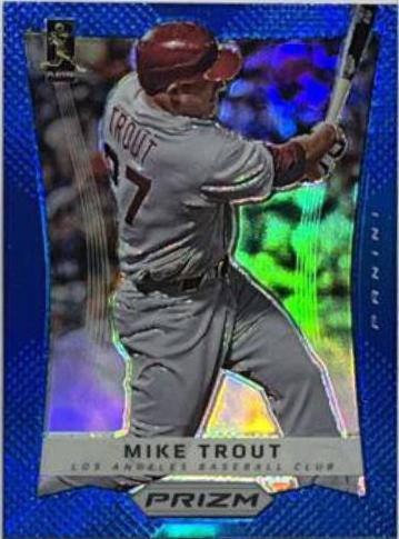 Mike Trout [Blue Prizm] #50