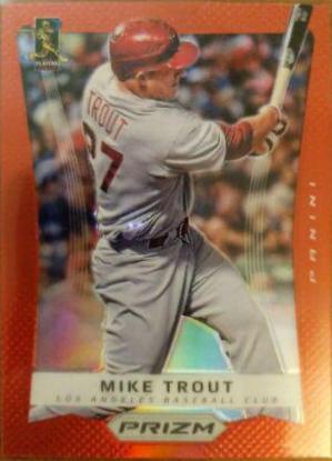 Mike Trout [Red Prizm] #50