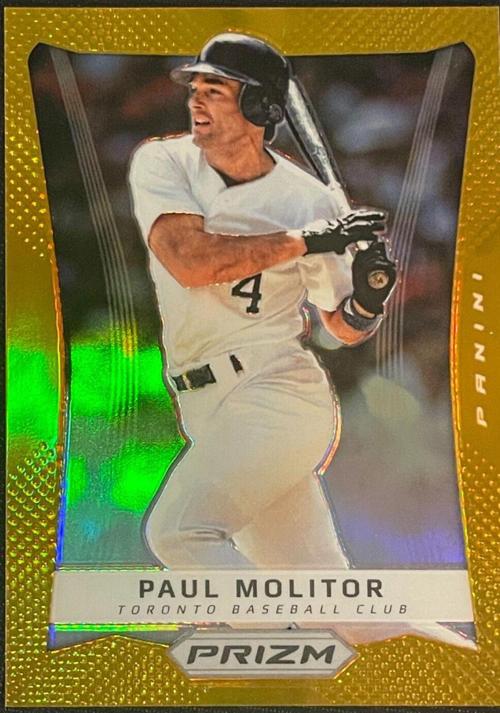 Paul Molitor [Gold Prizm] #143